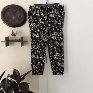 Floral pixie pants